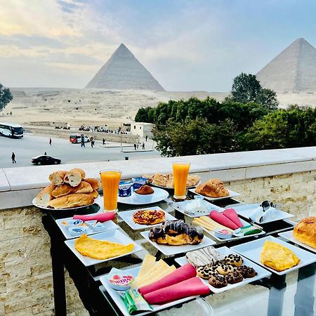 Hotel Great Scarab Pyramids View Kafret el-Gabal Exteriér fotografie