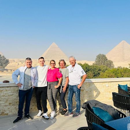 Hotel Great Scarab Pyramids View Kafret el-Gabal Exteriér fotografie