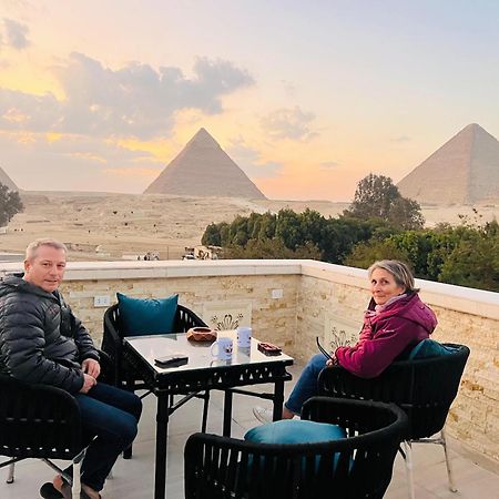 Hotel Great Scarab Pyramids View Kafret el-Gabal Exteriér fotografie