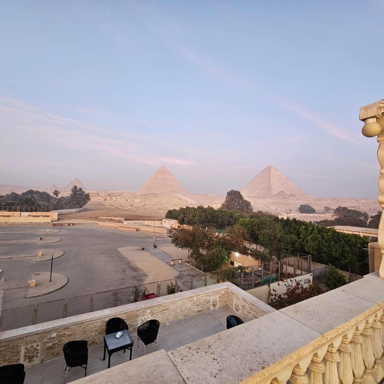 Hotel Great Scarab Pyramids View Kafret el-Gabal Exteriér fotografie