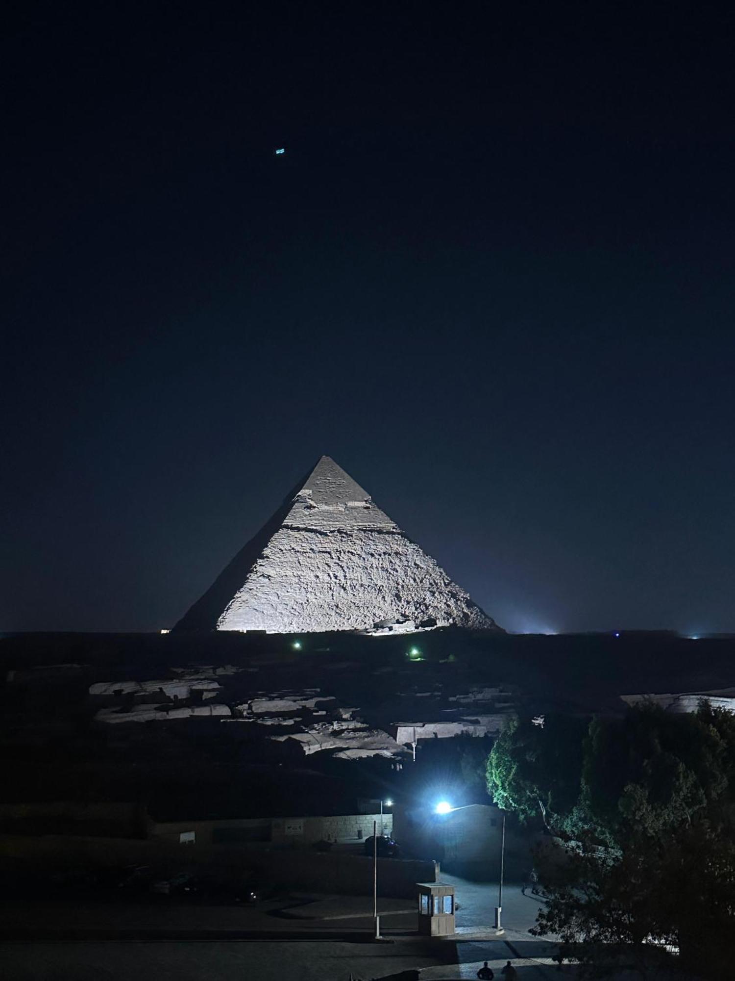 Hotel Great Scarab Pyramids View Kafret el-Gabal Exteriér fotografie